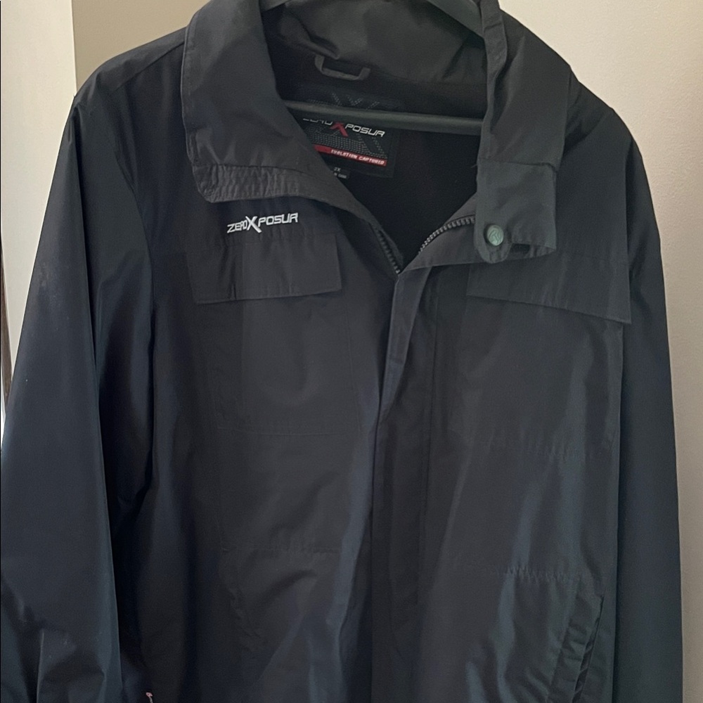 ZeroXposur Men's Black Performance Jacket